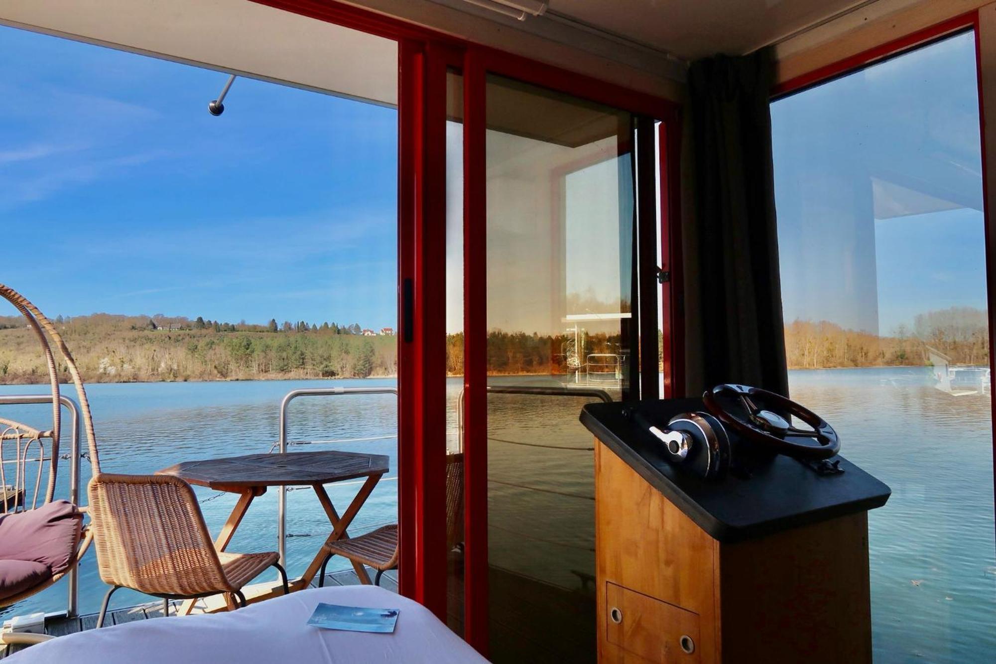 L'Escale Royale Saint-Martin-La-Garenne Port Ilon - Seine - Giverny Экстерьер фото