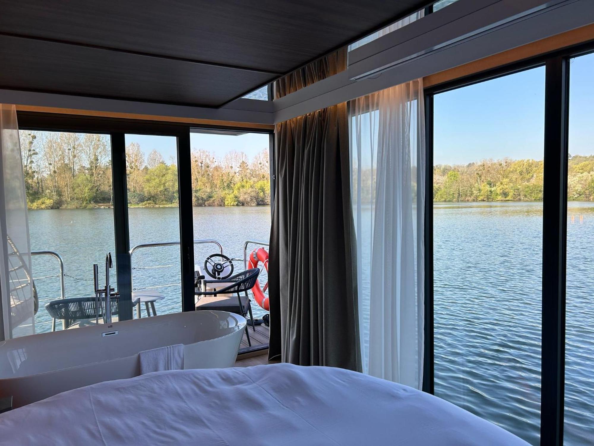 L'Escale Royale Saint-Martin-La-Garenne Port Ilon - Seine - Giverny Экстерьер фото
