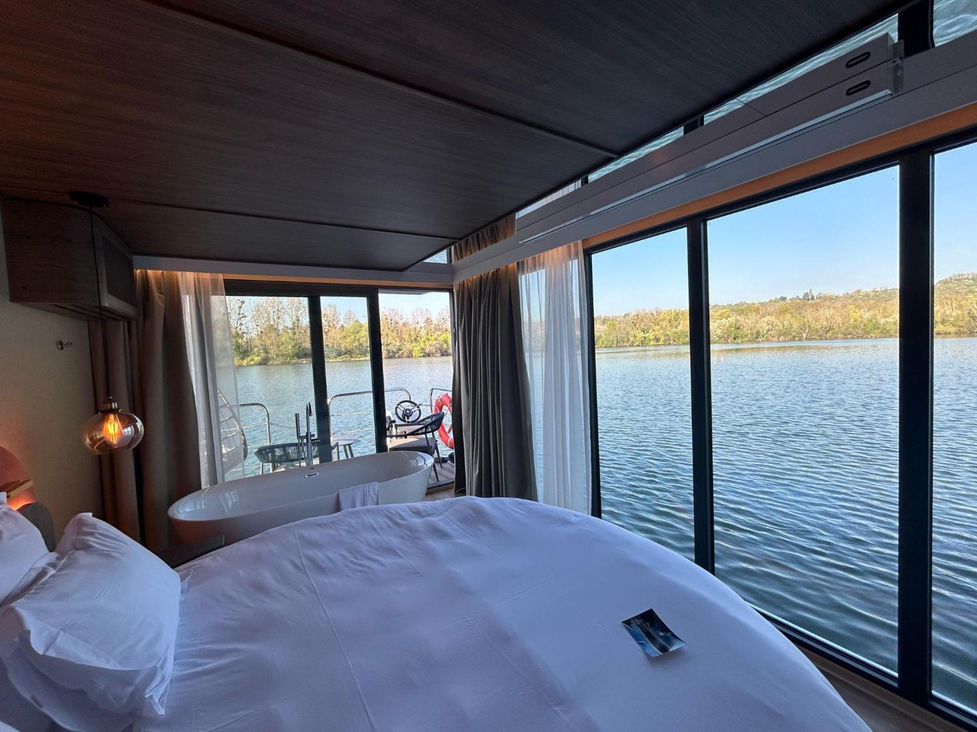 L'Escale Royale Saint-Martin-La-Garenne Port Ilon - Seine - Giverny Экстерьер фото